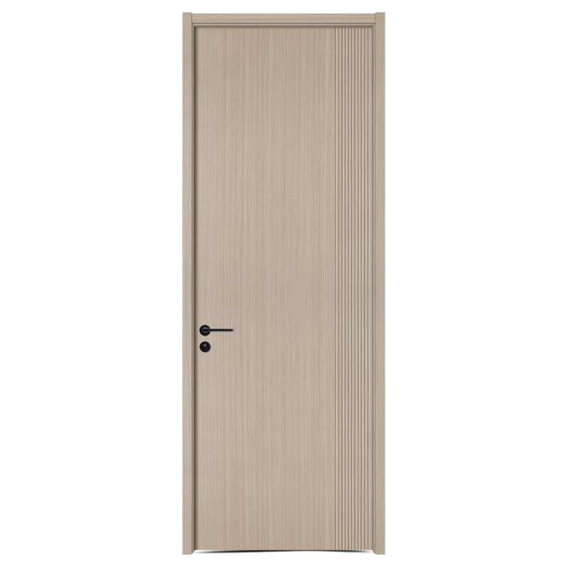 GW-115 argent poire PVC MDF porte en bois design plat intérieur