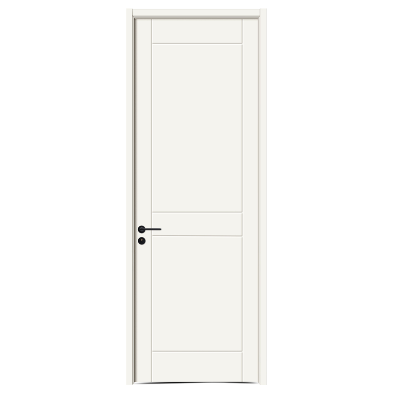 GW-123 porte intérieure en PVC MDF blanc pur