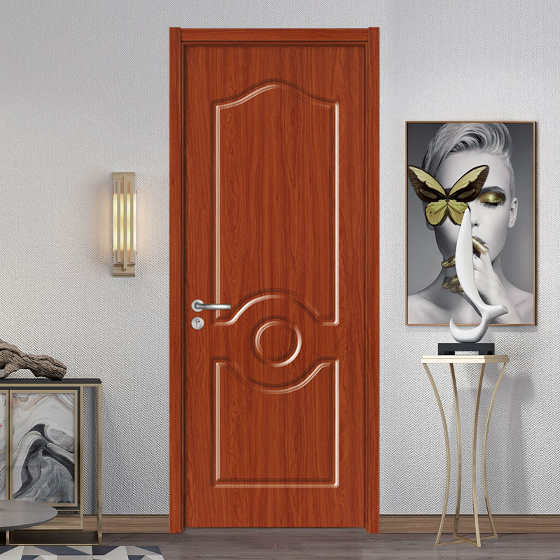 GA20-90 MDF skin pvc porte de chambre en bois