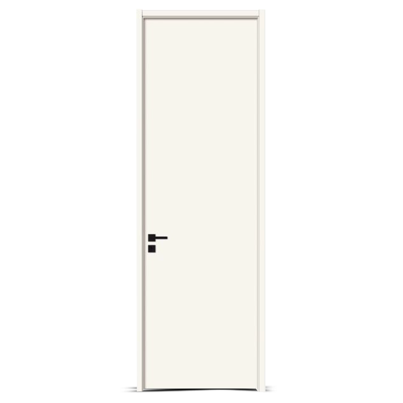 Porte en bois mélaminé blanc