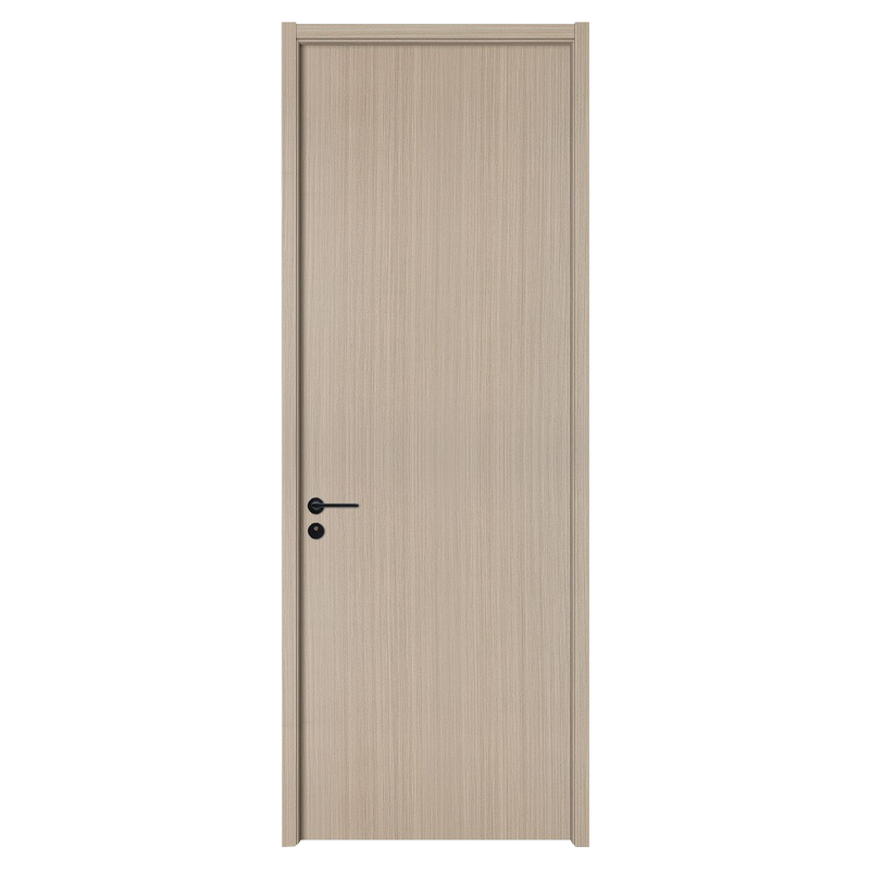 Porte intérieure affleurante en PVC MDF couleur poire argentée GW-100