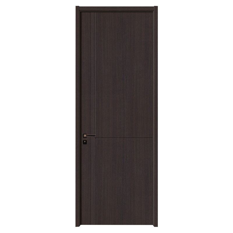 GW-113 Porte intérieure en PVC MDF noir