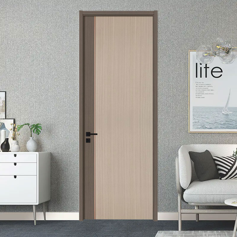GW-302 Porte intérieure en PVC MDF double couleur
