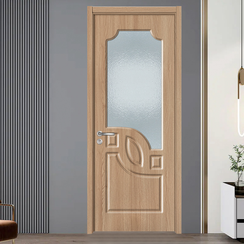 GA20-110B chêne clair sculpté porte de cuisine étanche porte de salle de bain