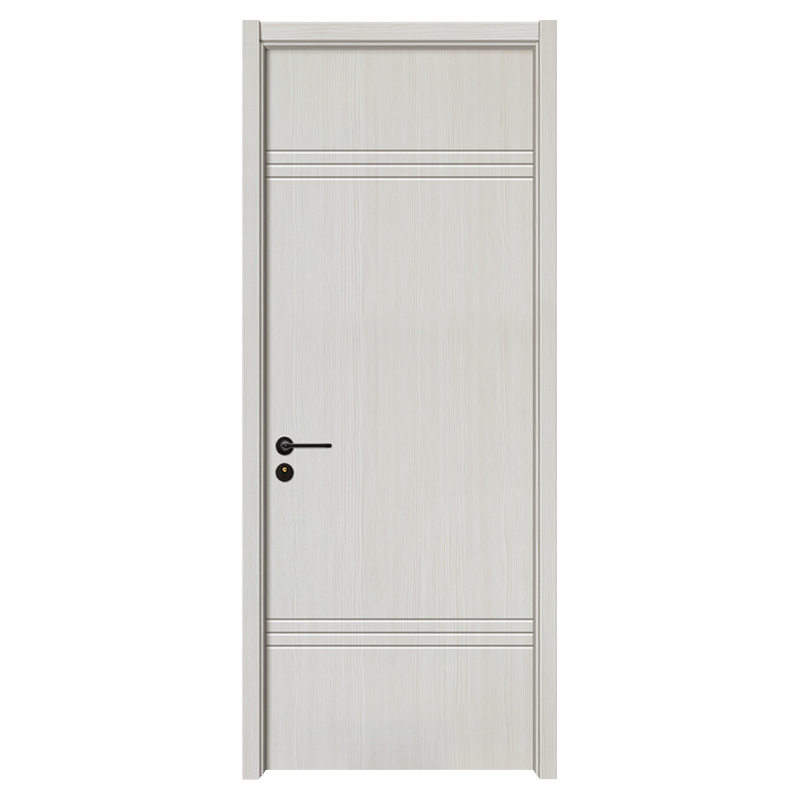 GA20-37 porte intérieure en frêne mandchou blanc porte affleurante en PVC