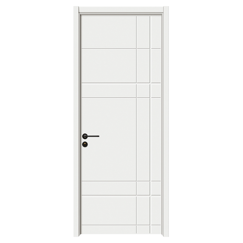 GA20-42 porte d'entrée de chambre blanche pure porte affleurante en PVC