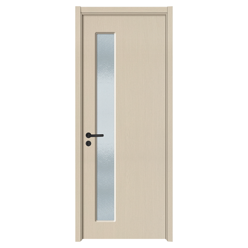 GA20-98B porte en bois anti-égratignures porte en verre dépoli porte intérieure de la chambre